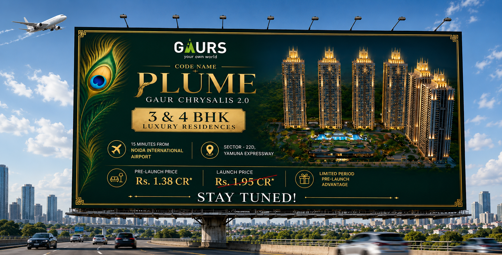 Gaur Plume